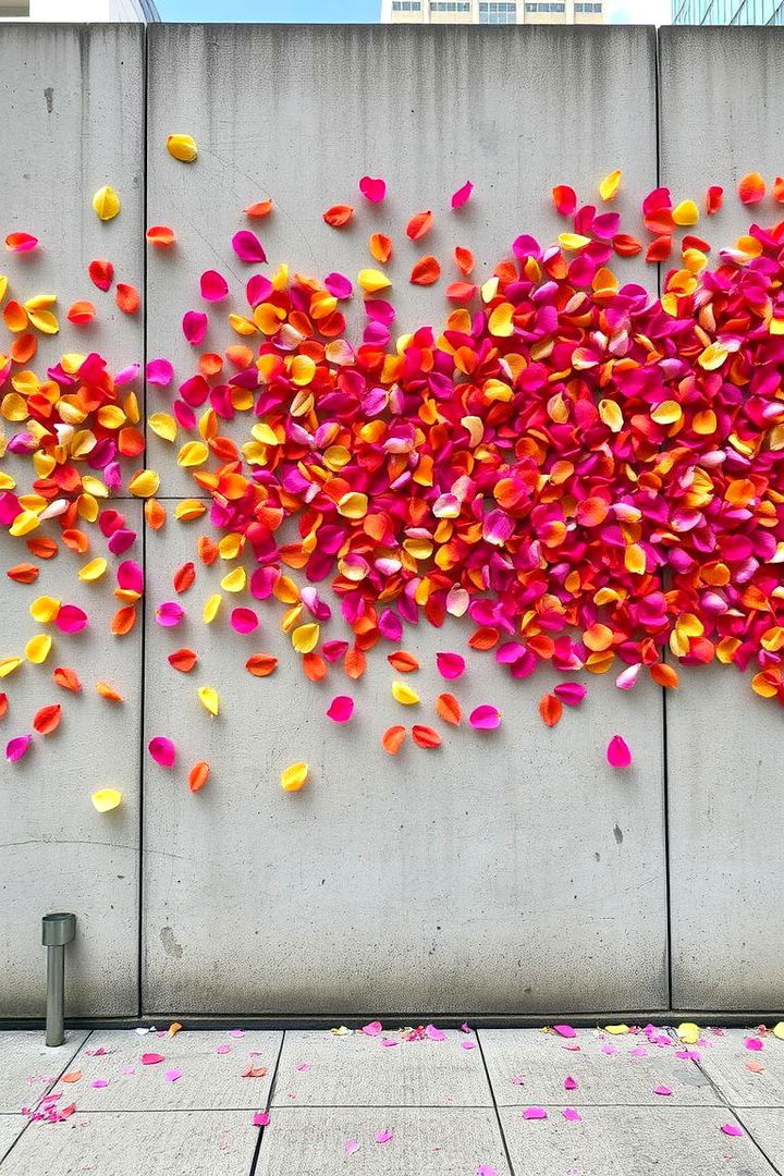 Petal Symphony on Concrete - 22 Flower Murals on Buildings