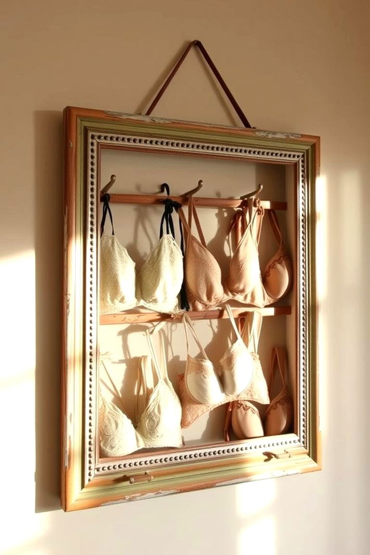 Photo Frame Storage Concept - 22 Bra Storage Ideas