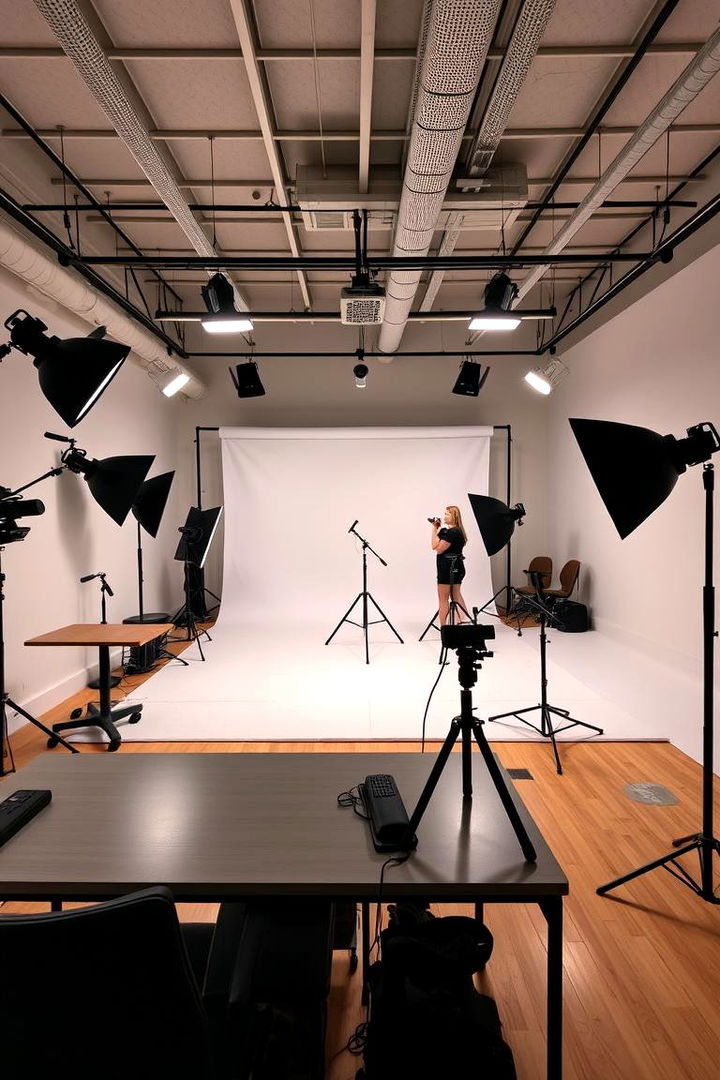 Photo Studio and Editing Space - 22 bonus room ideas
