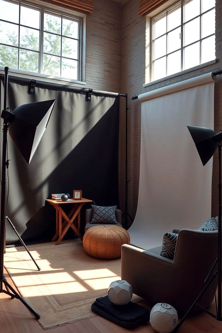 Photography Corner Creativity - 22 Content Creator Room Ideas