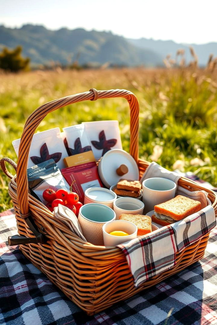 Picnic Basket - 22 Gift Basket Ideas