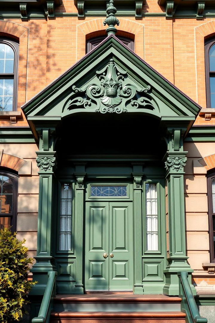 Pine Infused Victorian Balance - 22 Green Victorian House Colors