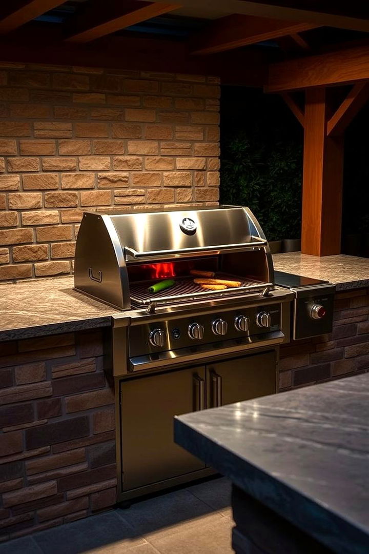 Pitmasters Deluxe Grill Station - 22 Grill Station Ideas