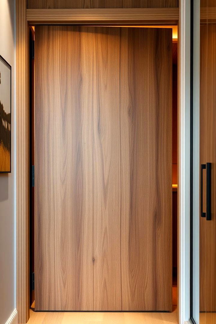 Pivoting Closet Door - 22 Hidden Door Ideas