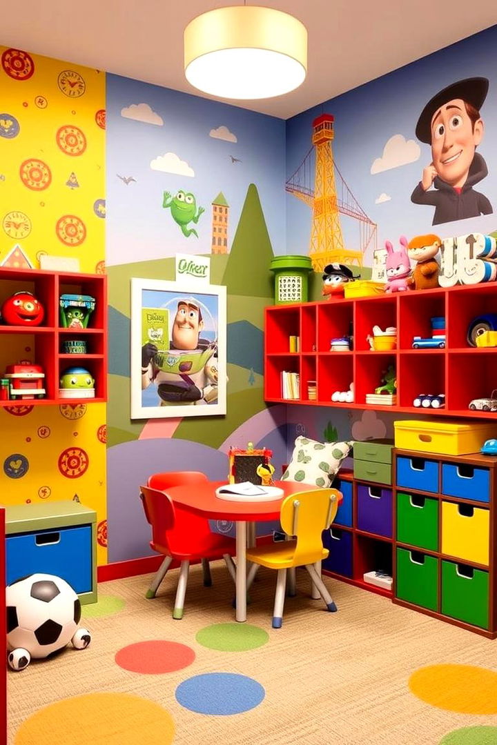 Pixar Playroom - 22 Disney Bedroom Ideas