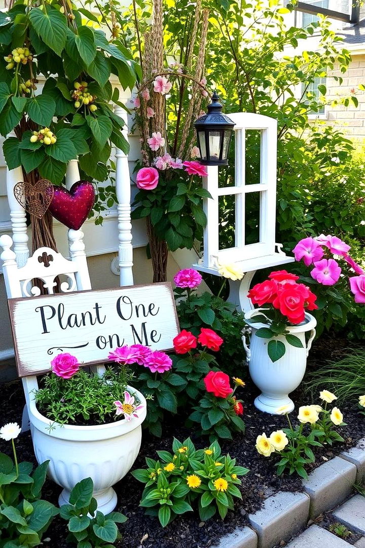 Plant One on Me - 22 Funny Garden Sign Ideas
