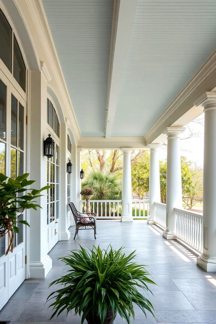 Plantation Style Calm - 22 Open Gable Porch Ideas
