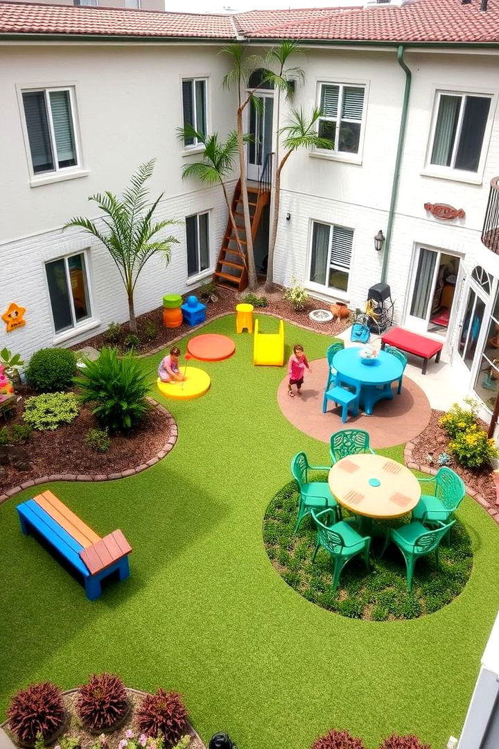 Playful Family Courtyard - 22 Courtyard Ideas