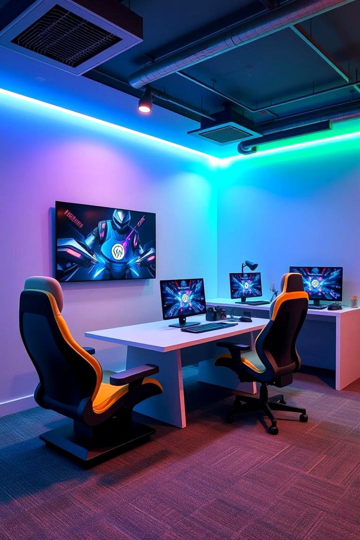 Playful Gaming and Multimedia Corners - 22 Teen Bedroom Ideas