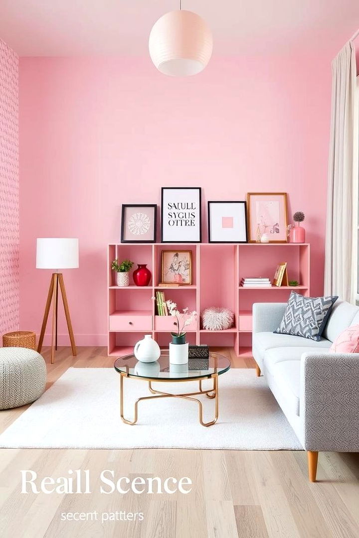 Playful Pink Patterns - 22 Pink Room Ideas