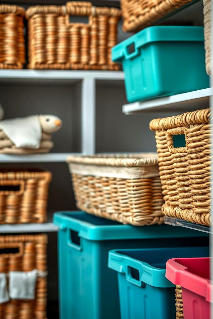 Playful Storage Solutions - 22 Boho Toddler Room Ideas