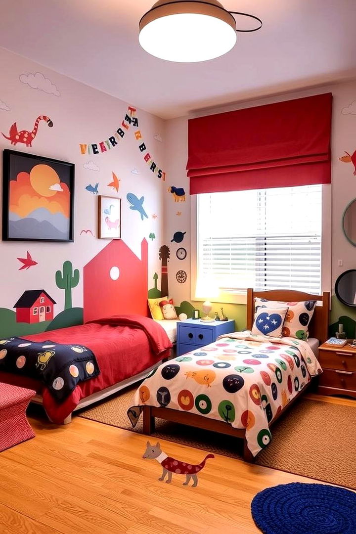 Playful Themed Bedroom - 22 Girl Room Ideas for 10-year-olds