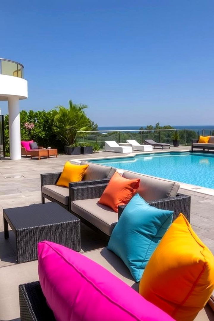 Plush Outdoor Cushions - 22 Pool Furniture Ideas