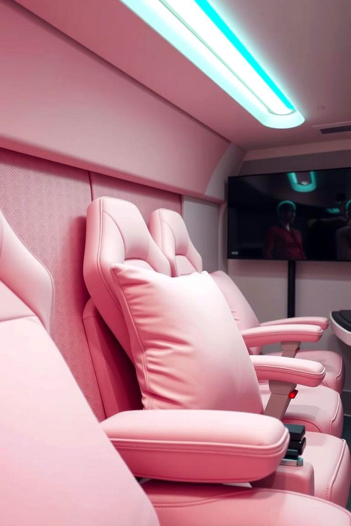 Plush Pink Gaming Cushions - 22 Pink Gaming Setup Ideas