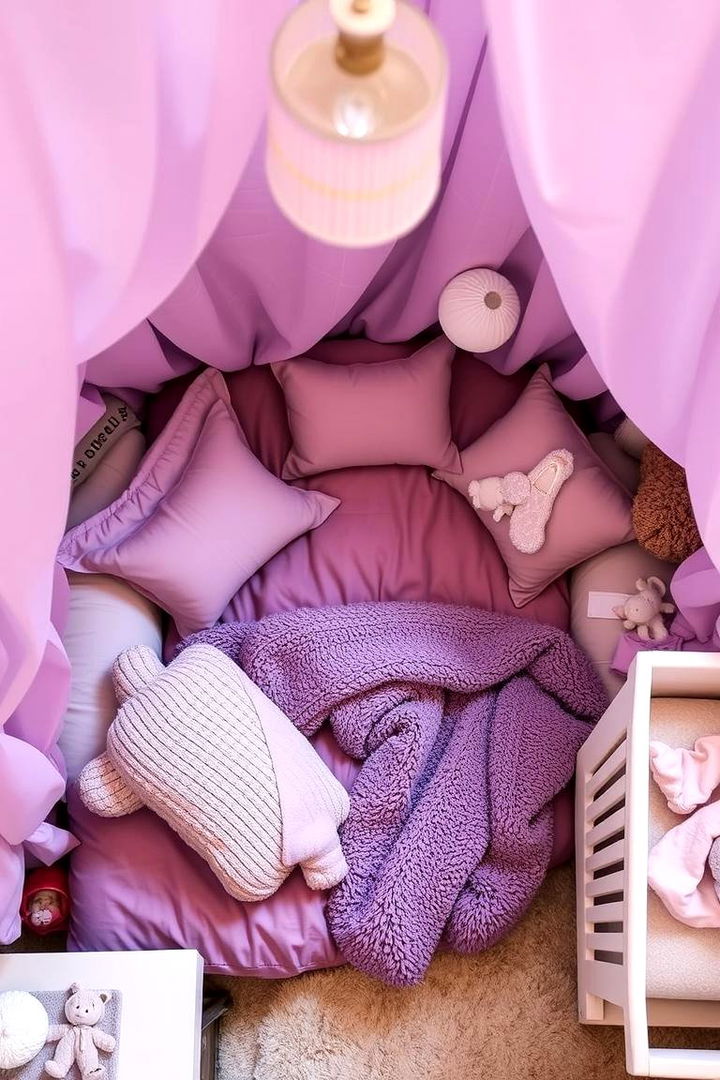 Plush Purple Bedding - 22 Purple Nursery Ideas