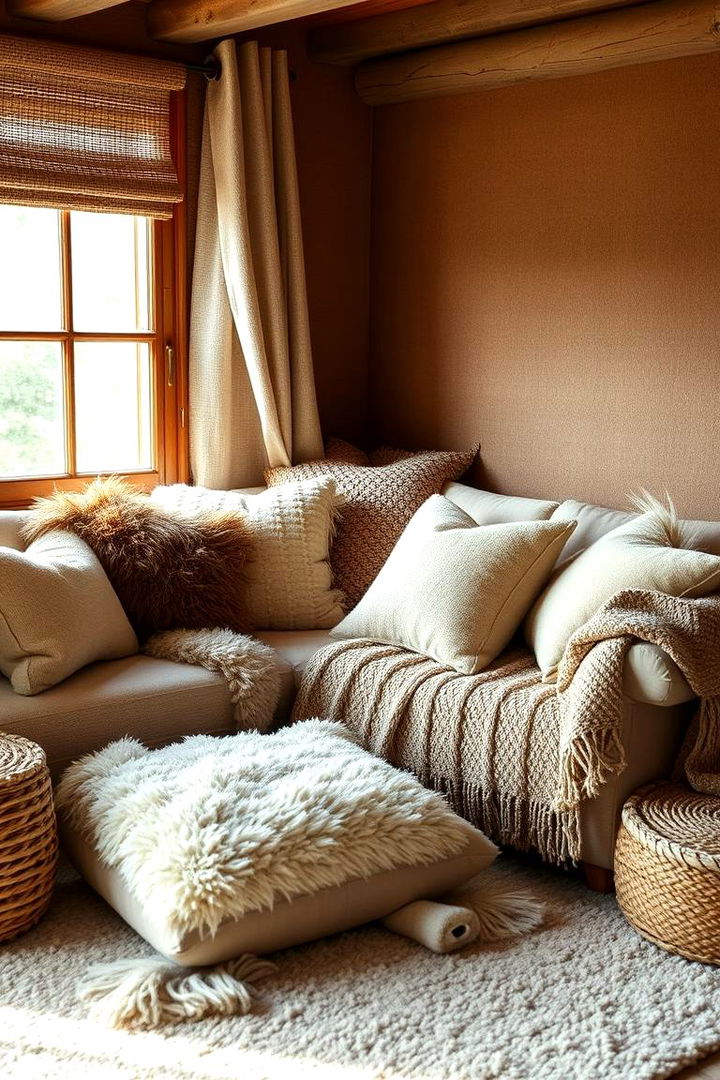 Plush Textiles and Soft Furnishings - 22 Cozy Living Room Ideas