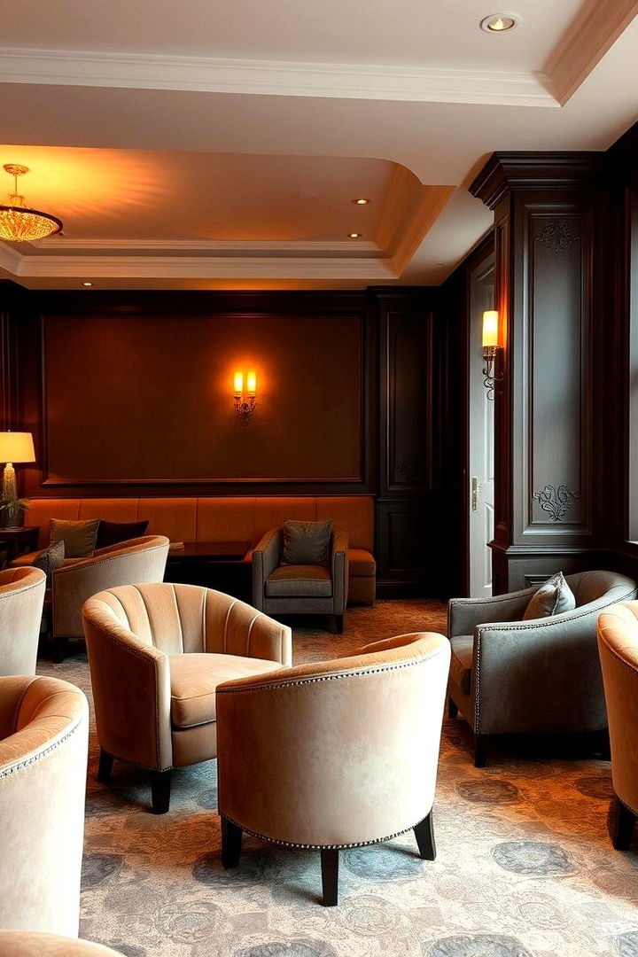 Plush Upholstery Selections - 22 Luxury Living Room Ideas