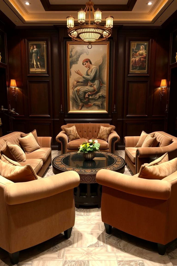 Plush and Overstuffed Seating - 22 Mansion Living Room Ideas