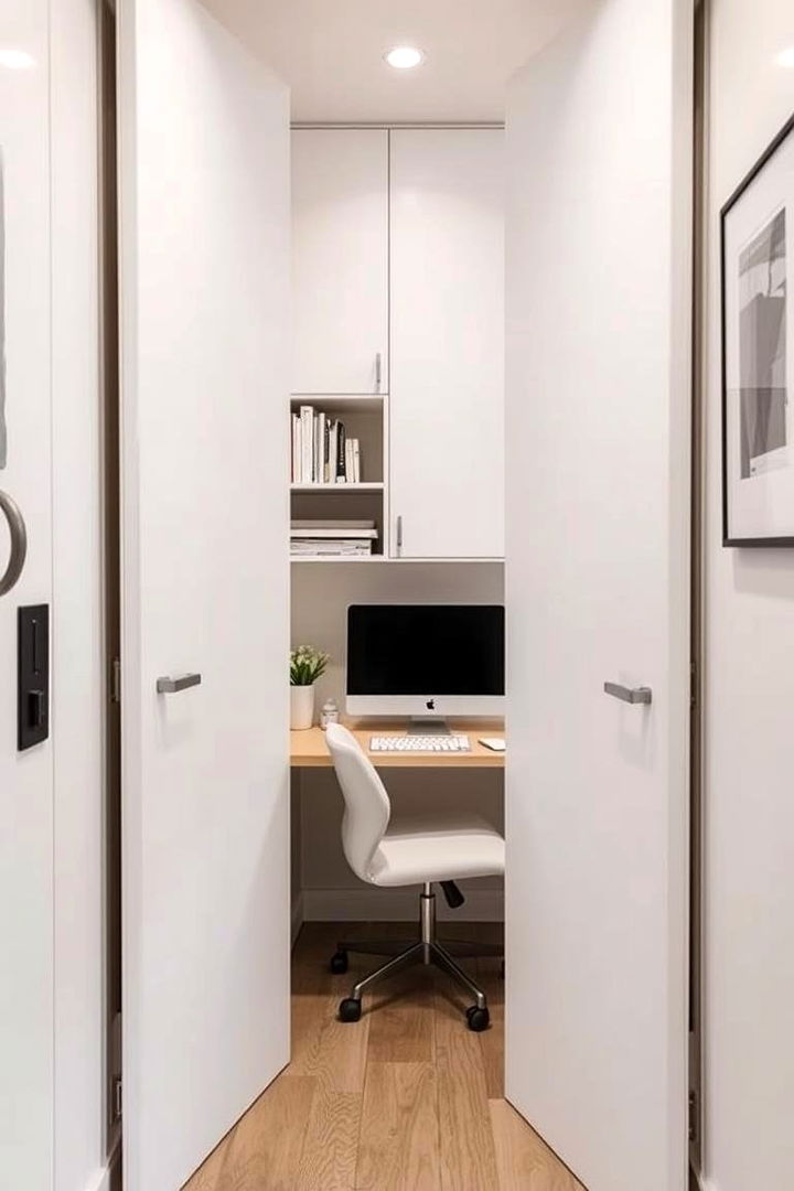 Pocket Doors for Efficient Space Utilization - 22 Home Office Door Ideas