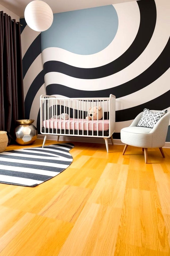Pod Racing Inspired Flooring - 22 Star Wars Nursery Ideas
