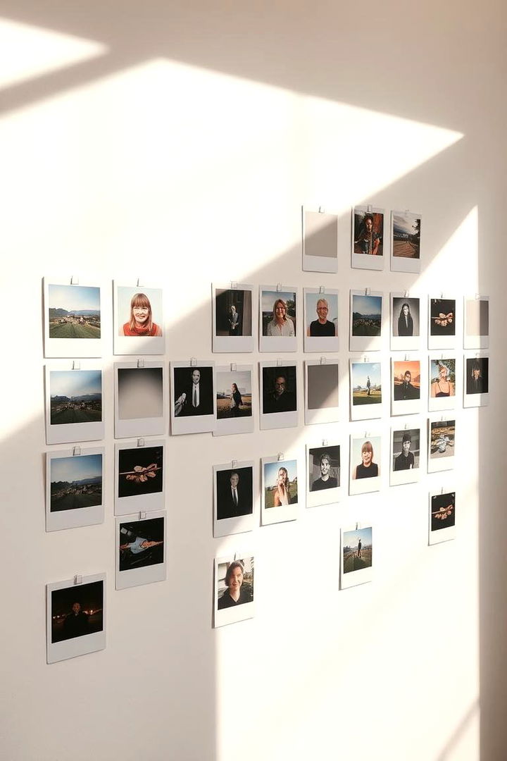 Polaroid Storyline Exhibit - 22 Photo Display Ideas
