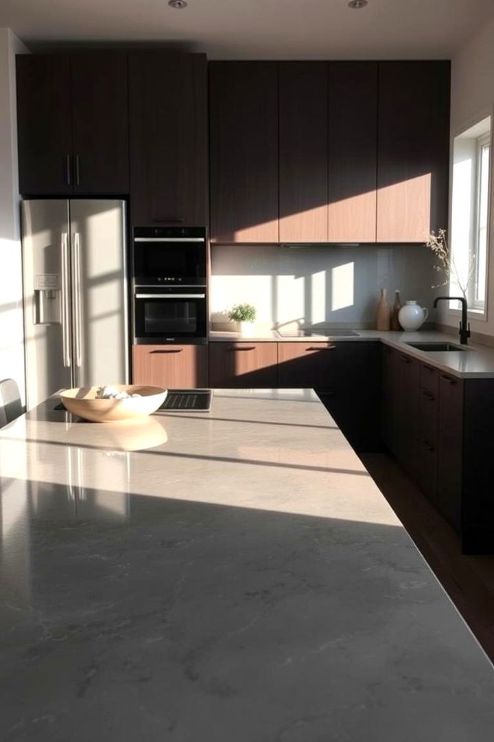 Polished Concrete Perfection - 22 Concrete Floor Kitchen Ideas