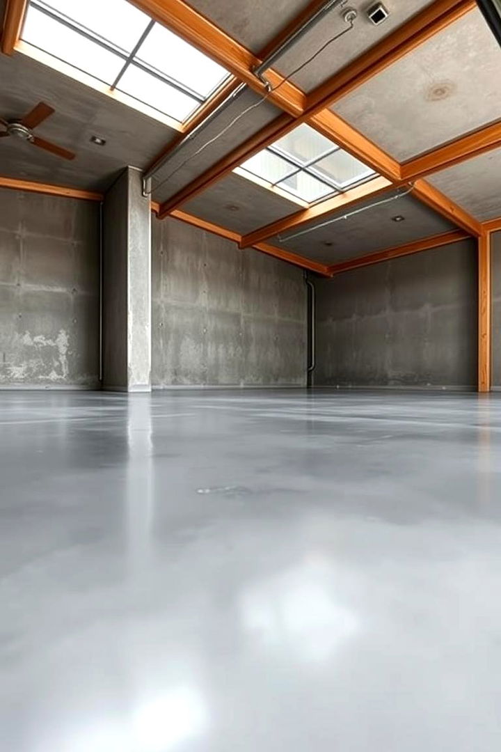 Polished Concrete for a Modern Twist - 22 Shed Floor Ideas