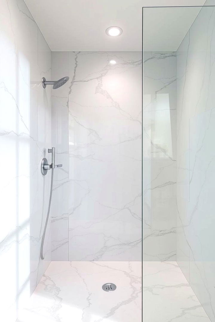 Polished Stone Finishes - 22 Stone Shower Design Ideas