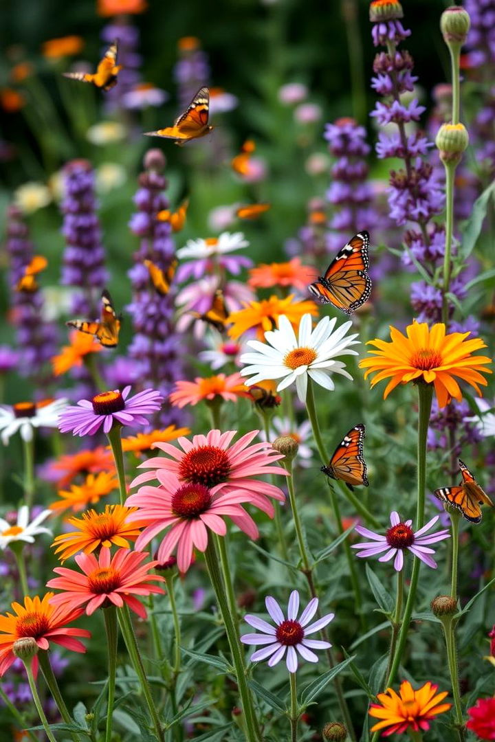 Pollinator Friendly Oasis - 22 Perennial Flower Bed Ideas