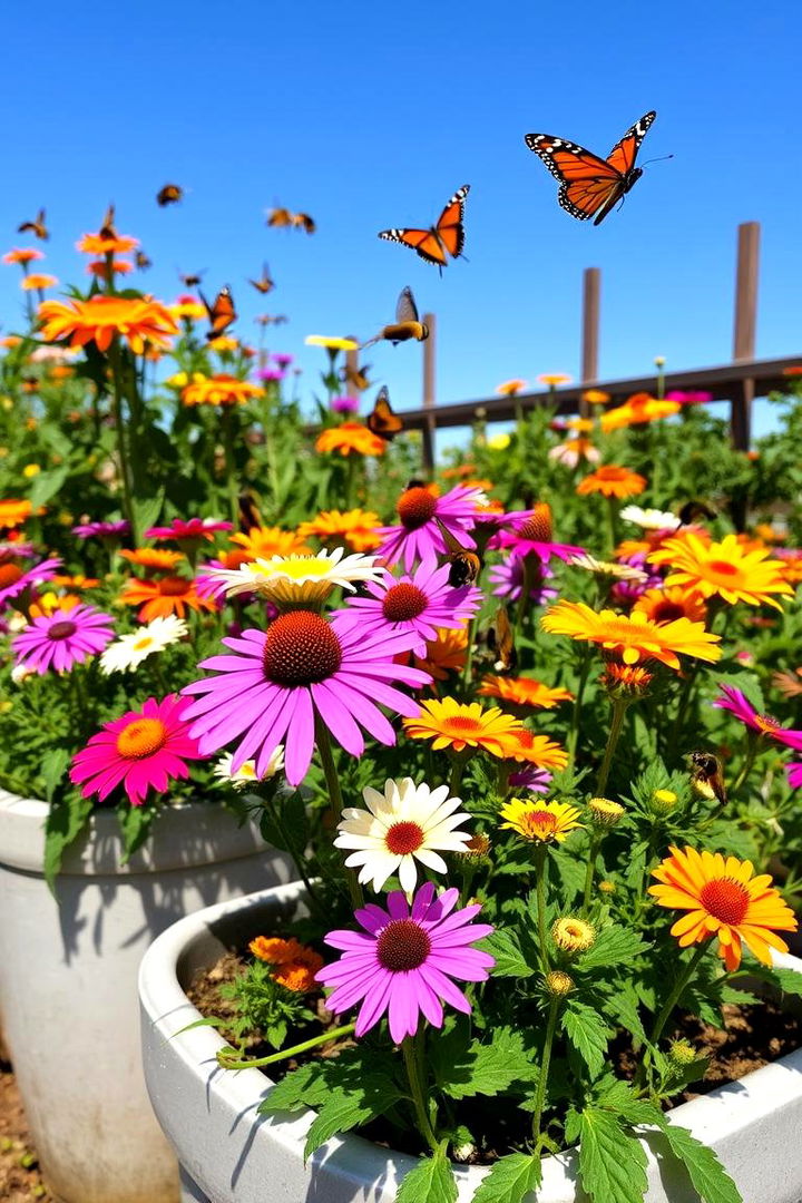 Pollinator Paradise - 22 Container Garden Ideas