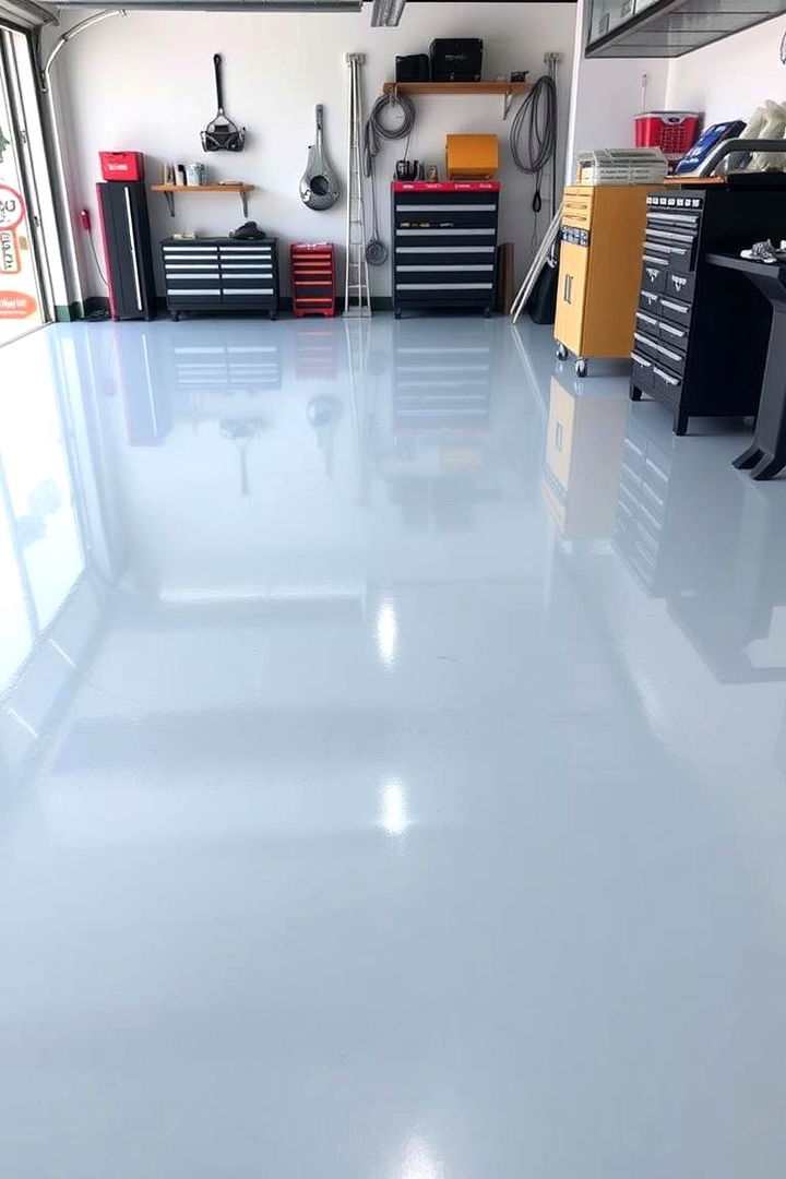 Polyurethane Floor Coating Performance - 22 Garage Flooring Ideas