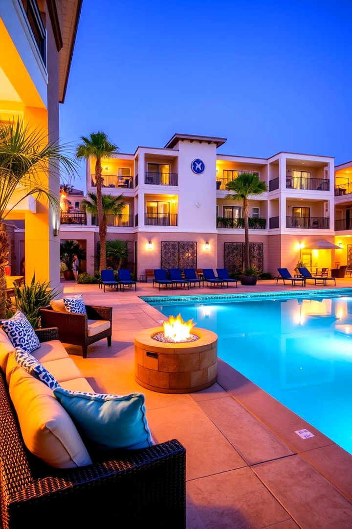 Poolside Entertainment Areas - 22 Swimming Pool Ideas