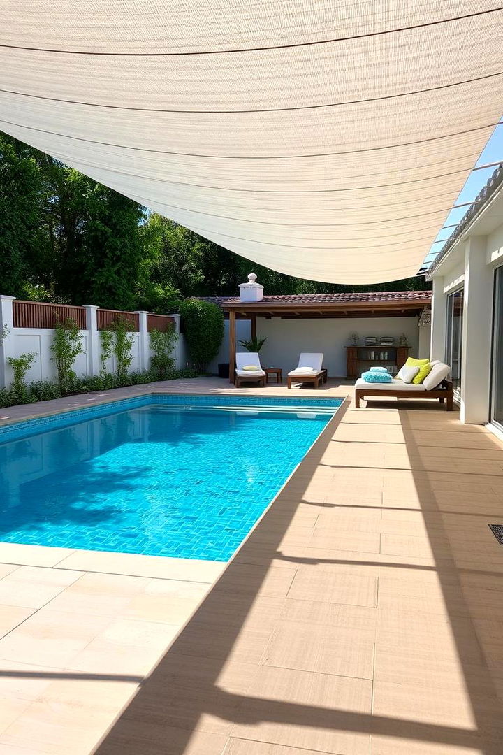 Poolside Oasis Deck - 22 Patio Deck Ideas