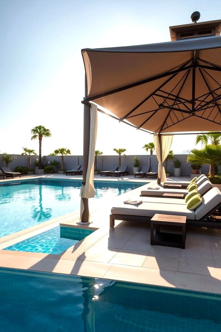 Poolside Paradise Gazebo - 22 Backyard Gazebo Ideas