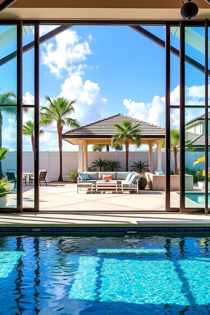 Poolside Viewing Escape - 22 Florida Room Ideas