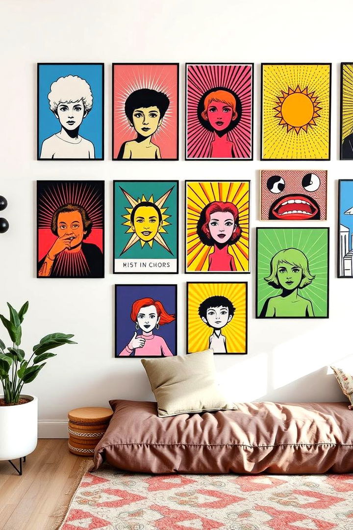 Pop Art Wall Posters - 22 80s Bedroom Ideas