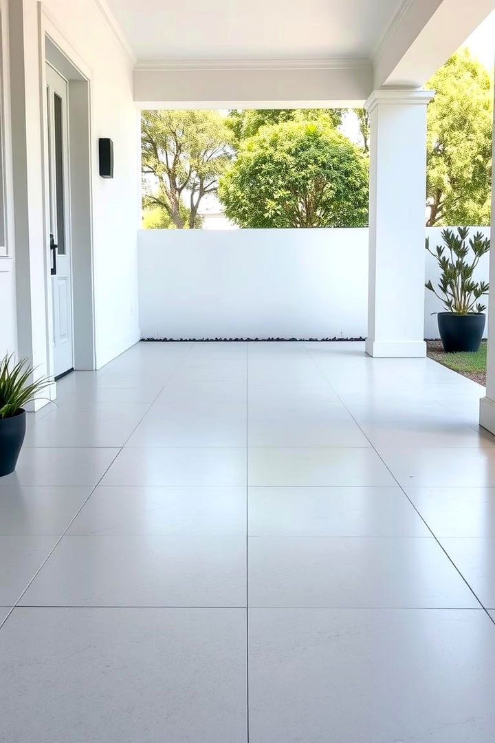 Porcelain Slab Flooring - 22 Porch Flooring Options