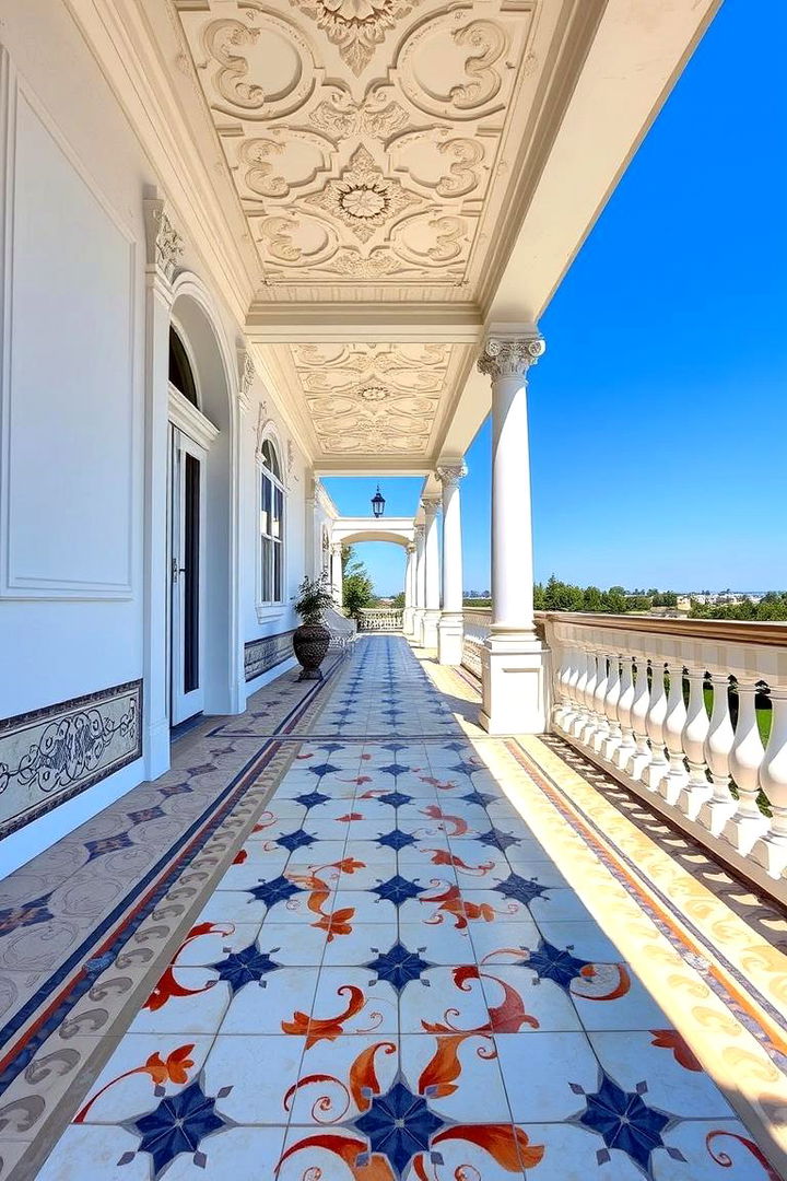 Porcelain or Ceramic Tiles - 22 Porch Flooring Options