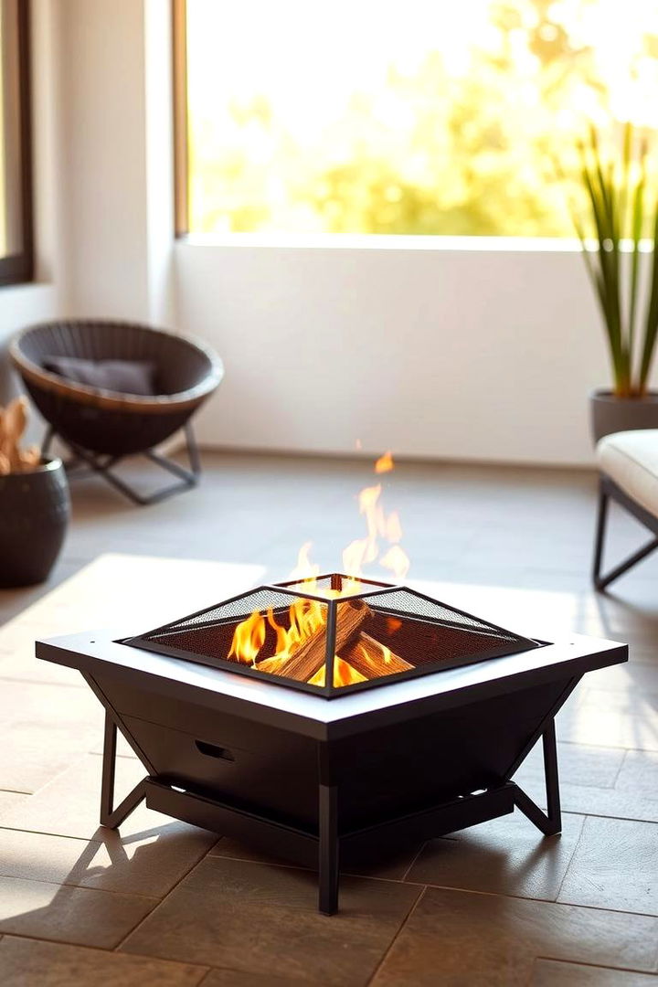 Portable Foldable Square Fire Pit - 22 Square Fire Pit Ideas