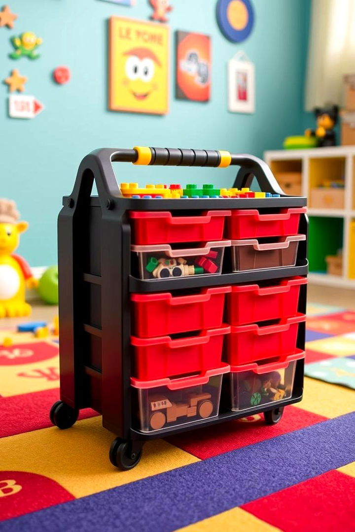 Portable Lego Caddies - 22 Lego Storage Ideas