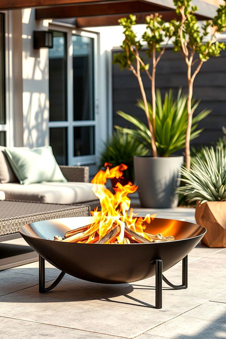 Portable Metal Fire Pit - 22 Fire Pit Ideas