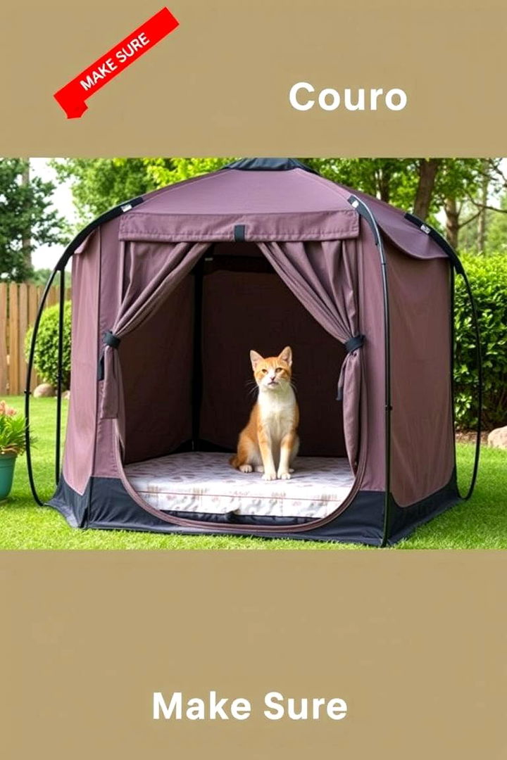 Portable Pop Up Catio - 22 Outdoor Catio Ideas