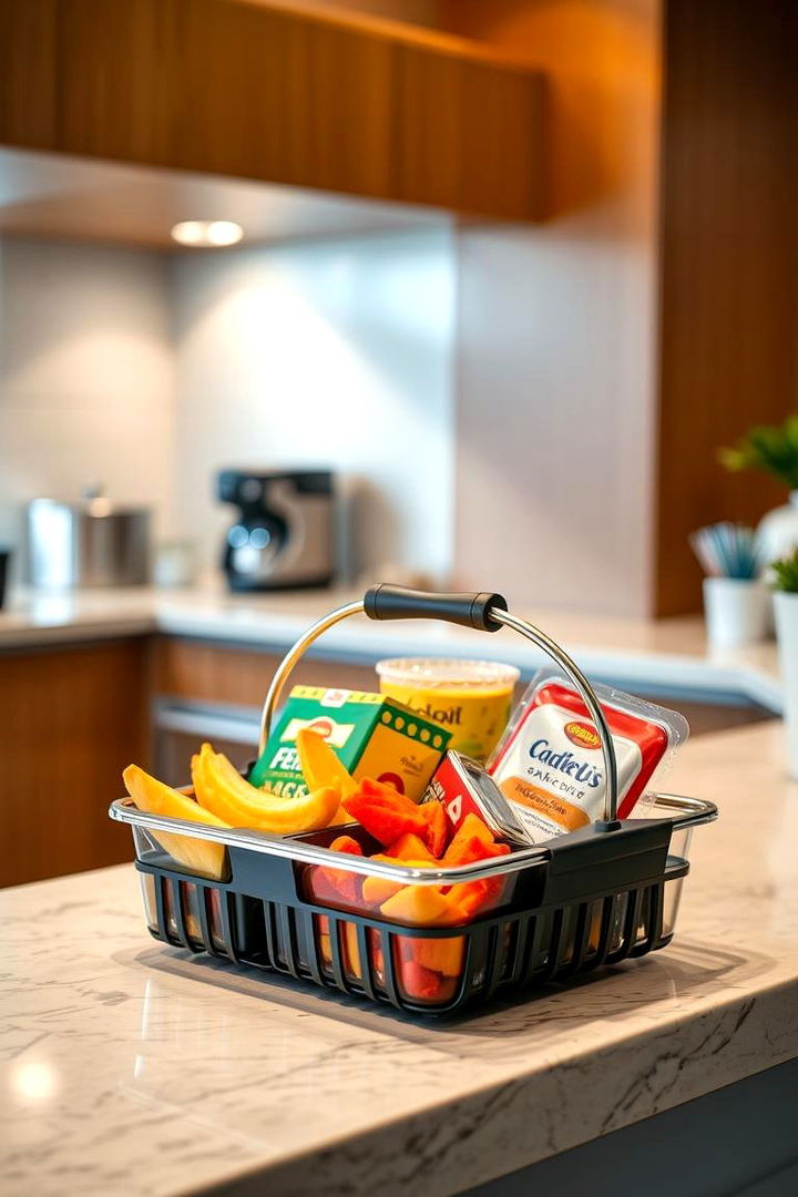 Portable Snack Caddies - 22 Snack Storage Ideas