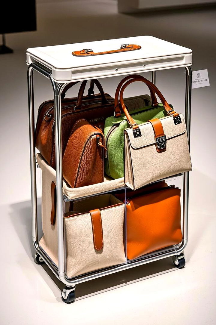 Portable Storage Caddy - 22 Purse Storage Ideas