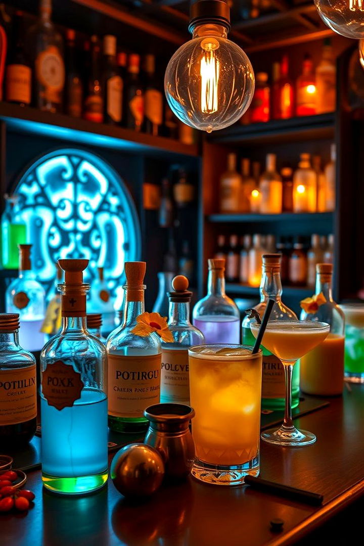 Potion Cocktail Bar - 22 Harry Potter Wedding Ideas