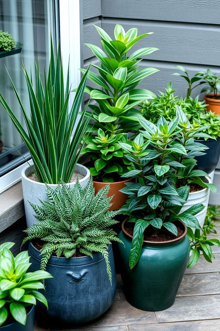 Potted Plant Arrangements - 22 Small Patio Ideas