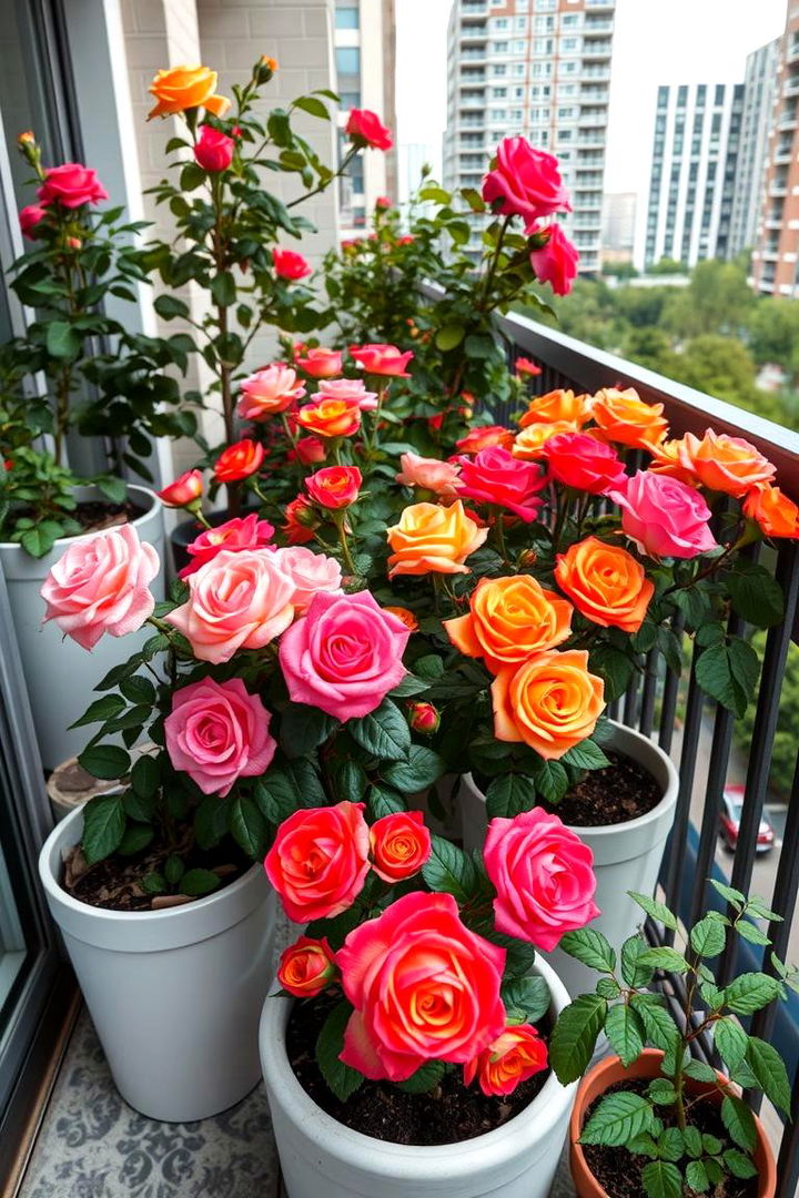 Potted Rose Garden Designs - 22 Rose Garden Ideas