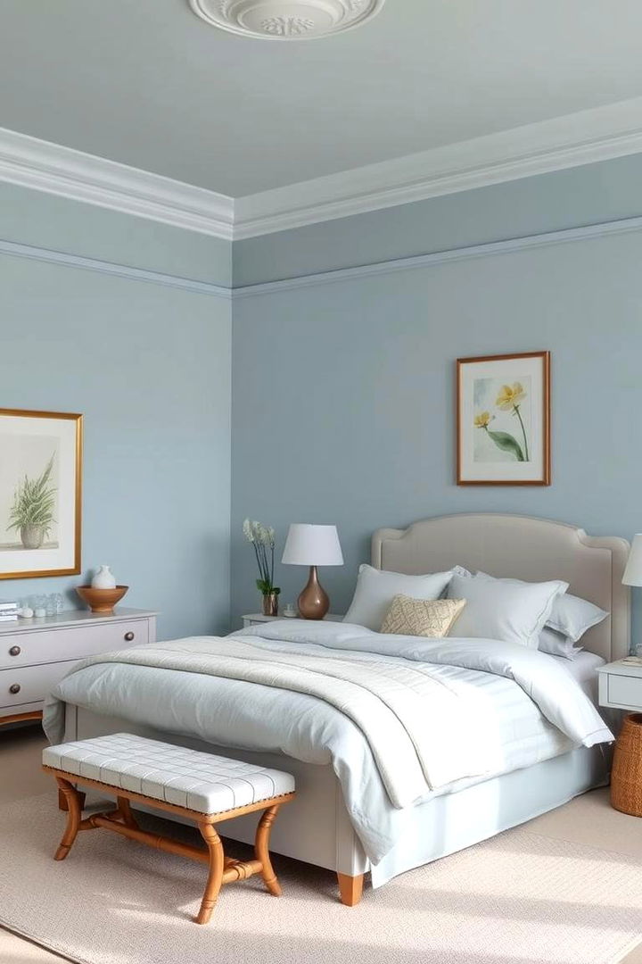 Powder Blue Calm - 22 Pastel Bedroom Ideas