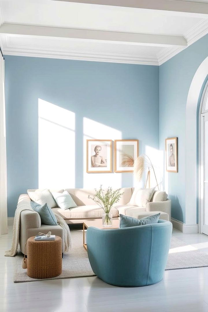 Powder Blue Calmness - 22 Pastel Colour Ideas for Your Home