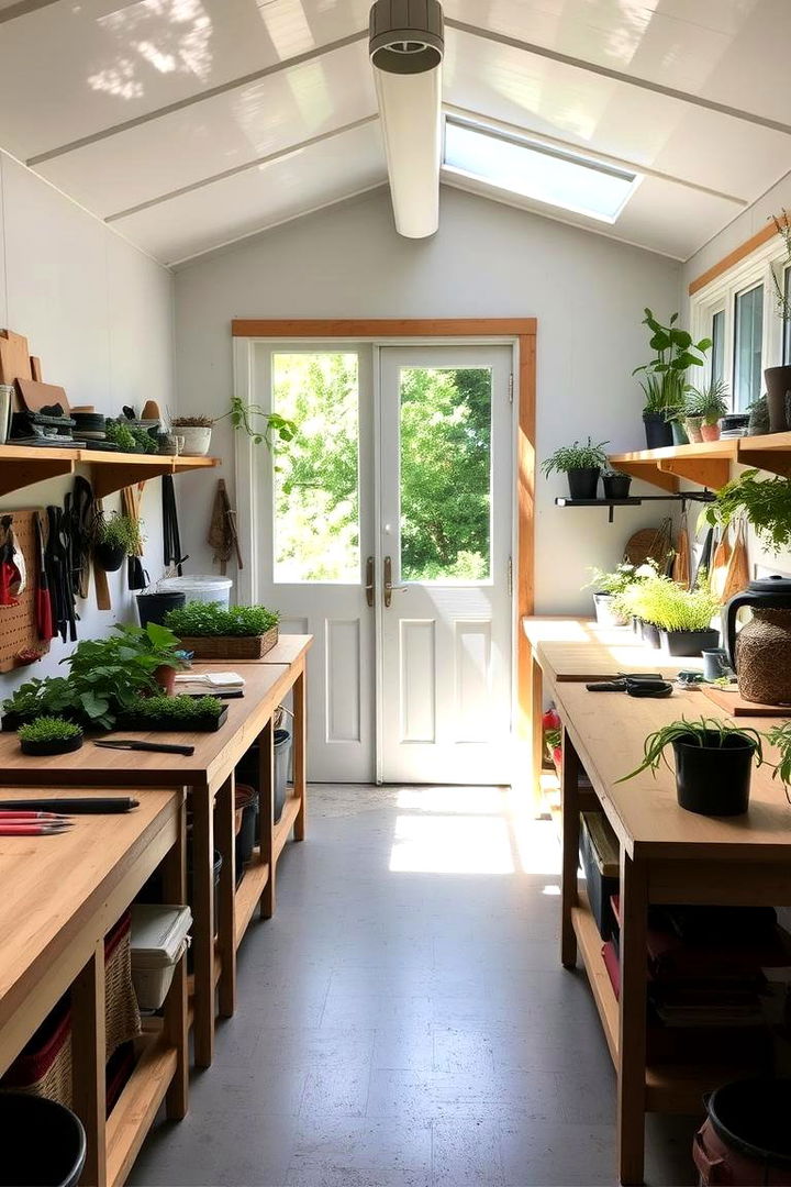 Practical Gardening Workshop Space - 22 Garden Room Ideas